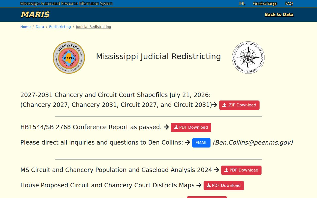 Lincoln County court docket judicial district map information