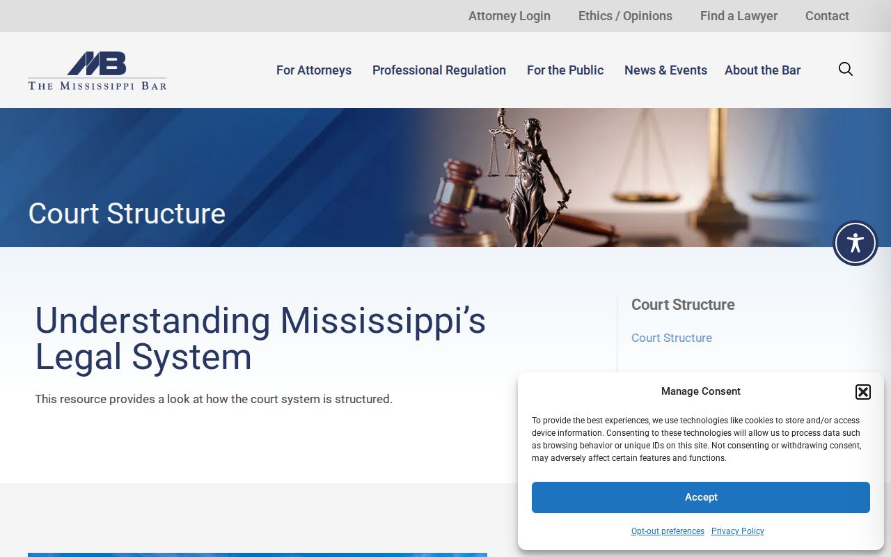 Lincoln County court docket Mississippi court structure reference